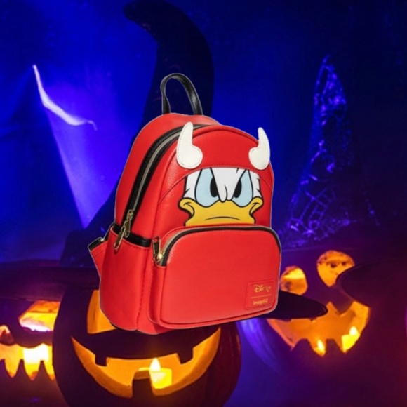 Loungefly Disney Devil Donald Duck Cosplay Mini Backpack‎ main image 6